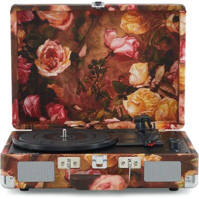 Crosley Cruiser Plus Bluetooth Portable Turntable - Multi Crosley Cruiser Plus Bluetooth Portable Turntable - Multi