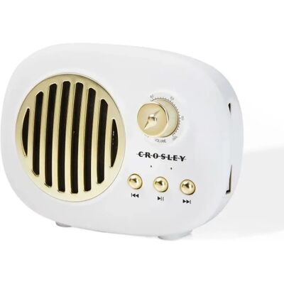 Fiftiesstore Piper Wit Retro Speaker Fiftiesstore Piper Wit Retro Speaker