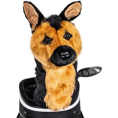 Daphnes Deutscher Schäferhund-Kopfhaube - Hund Golf-Schlägerhülle - Unisex Daphnes Deutscher Schäferhund-Kopfhaube - Hund Golf-Schlägerhülle - Unisex