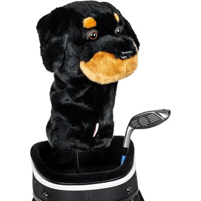 Housse de driver de golf Daphne's Rottweiller - Noir - Publicité Housse de driver de golf Daphne's Rottweiller - Noir - Publicité