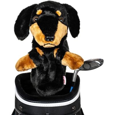 Daphne's Dachshund Golf Driver Headcover - Animal, Character, Durable Daphne's Dachshund Golf Driver Headcover - Animal, Character, Durable