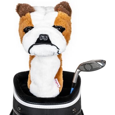 Daphne's Bulldog Golf Driver Headcover - Animal Design Daphne's Bulldog Golf Driver Headcover - Animal Design