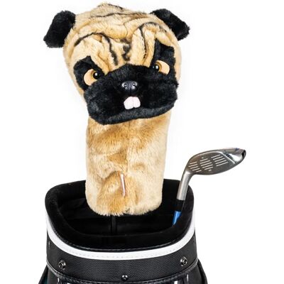 Daphne's Mop Headcover - Beige Golf-drivertilbehør Daphne's Mop Headcover - Beige Golf-drivertilbehør