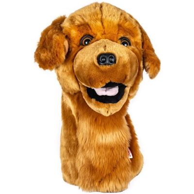 Daphne's Golden Retriever Golf Driver Headcover - Dyrehode Daphne's Golden Retriever Golf Driver Headcover - Dyrehode