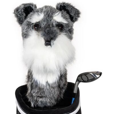 Daphne's Schnauzer Headcover - Unisex Golf Accessory Daphne's Schnauzer Headcover - Unisex Golf Accessory