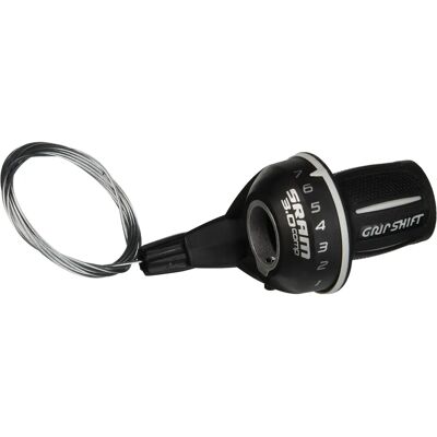 Manete de mudança SRAM 3.0 Grip Shift Traseira 11 - 7 Velocidades - Mudança e desviador Manete de mudança SRAM 3.0 Grip Shift Traseira 11 - 7 Velocidades - Mudança e desviador