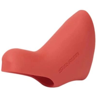 Couvre-pomme en caoutchouc SRAM Red DoubleTap - Levier de frein - Publicité Couvre-pomme en caoutchouc SRAM Red DoubleTap - Levier de frein - Publicité