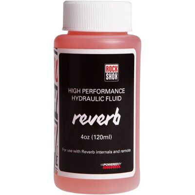 Huile Hydraulique RockShox Reverb Rose - Tige de selle télescopique - 120ml Huile Hydraulique RockShox Reverb Rose - Tige de selle télescopique - 120ml