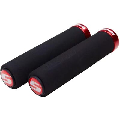 SRAM Ohjaustangon vaahtomuovikahvat 129mm Punainen Klammer - Ohjaustangon Tyyppi SRAM Ohjaustangon vaahtomuovikahvat 129mm Punainen Klammer - Ohjaustangon Tyyppi