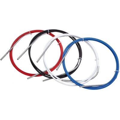 Sram Valkoinen SlickWire kaapelisarja maantie- ja MTB-pyörille - Kaapeli, kotelo, päätykannet Sram Valkoinen SlickWire kaapelisarja maantie- ja MTB-pyörille - Kaapeli, kotelo, päätykannet