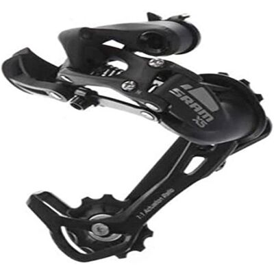 SRAM Schwarz X5 9-Gang Kettenschaltwerk - Lange Käfig SRAM Schwarz X5 9-Gang Kettenschaltwerk - Lange Käfig