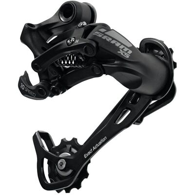 Dérailleur arrière SRAM X5 - Noir - 9 vitesses avec cage moyenne - Publicité Dérailleur arrière SRAM X5 - Noir - 9 vitesses avec cage moyenne - Publicité