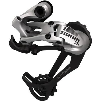 Diferencial traseiro SRAM X5 Prata - 8/9 velocidades, suporte longo Diferencial traseiro SRAM X5 Prata - 8/9 velocidades, suporte longo