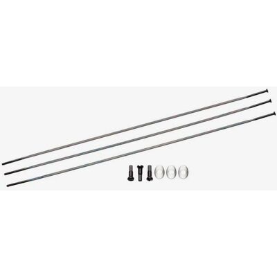 Zipp Sykkelspaker 272mm Svart - Sett med 3 for 101/202 hjul Zipp Sykkelspaker 272mm Svart - Sett med 3 for 101/202 hjul