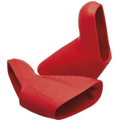 SRAM Rote Texturierte Gummigriff für DoubleTap Hebel - Fahrradteile SRAM Rote Texturierte Gummigriff für DoubleTap Hebel - Fahrradteile
