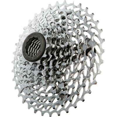 Cassete de mountain bike SRAM PowerGlide de 10 velocidades - Prata - 11-36t Cassete de mountain bike SRAM PowerGlide de 10 velocidades - Prata - 11-36t