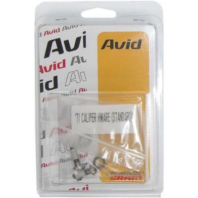 Hardware freno in titanio T25 AVID - Kit universale di montaggio Hardware freno in titanio T25 AVID - Kit universale di montaggio