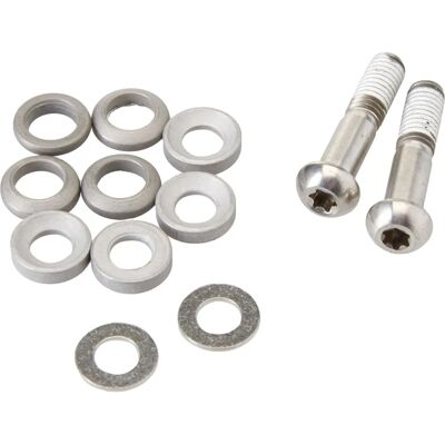 Hardware freno in titanio Avid - Include pinza - Compatibile con montaggio diretto Hardware freno in titanio Avid - Include pinza - Compatibile con montaggio diretto
