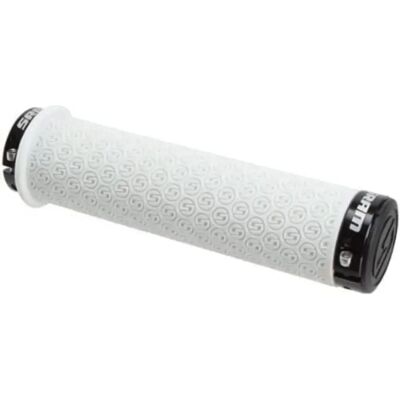 Grip de guidão em silicone SRAM DH brancas - 139mm Grip de guidão em silicone SRAM DH brancas - 139mm