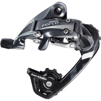 SRAM Force 22 WiFLi 11 Speed Rear Derailleur - Black - Medium Cage SRAM Force 22 WiFLi 11 Speed Rear Derailleur - Black - Medium Cage