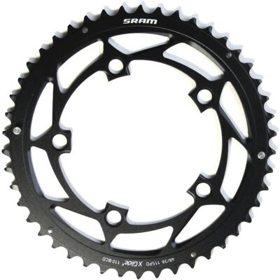 SRAM Chainring 36T Black - Road Bike Accessory SRAM Chainring 36T Black - Road Bike Accessory