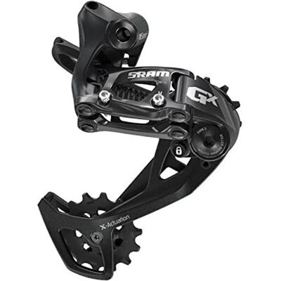 SRAM GX 2x11 Speed Achterderailleur - Medium Cage Zwart - Achter derailleur SRAM GX 2x11 Speed Achterderailleur - Medium Cage Zwart - Achter derailleur