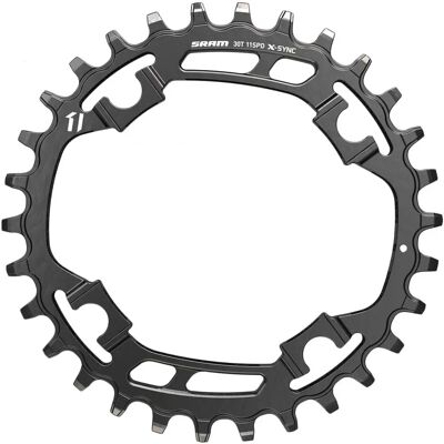 SRAM Black 30T X-SYNC 1x11 Steel Chainring - Trail Ready SRAM Black 30T X-SYNC 1x11 Steel Chainring - Trail Ready