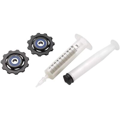 Pulegge deragliatore posteriore SRAM Red E-Tap in ceramica 11 velocità Pulegge deragliatore posteriore SRAM Red E-Tap in ceramica 11 velocità