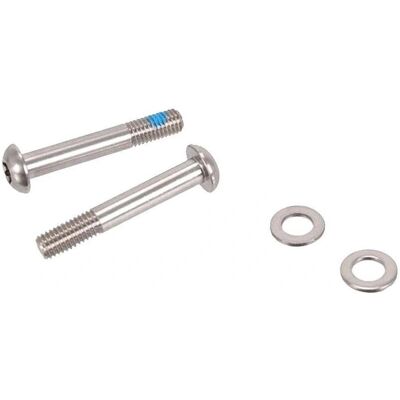 SRAM 42mm Stainless Steel Flat Mount Bolts - 2 Pieces SRAM 42mm Stainless Steel Flat Mount Bolts - 2 Pieces