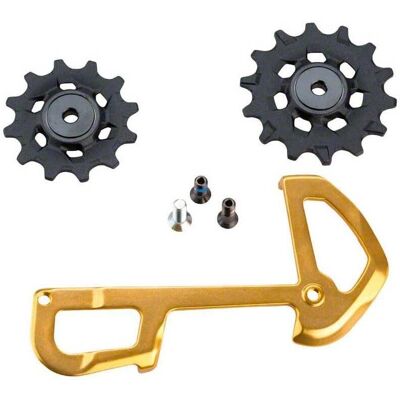 SRAM XX1 Eagle Keramiklager Pulleys - Gold Schaltwerk SRAM XX1 Eagle Keramiklager Pulleys - Gold Schaltwerk