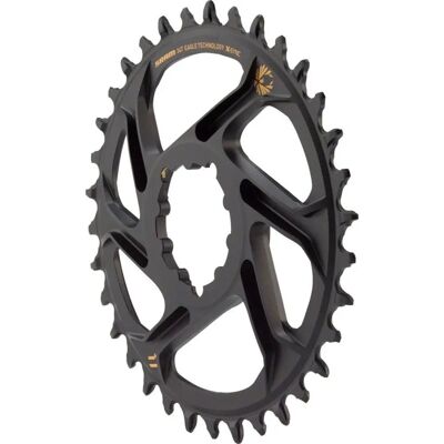SRAM Gold 34T Eagle X-Sync Chainring - 12-Speed SRAM Gold 34T Eagle X-Sync Chainring - 12-Speed