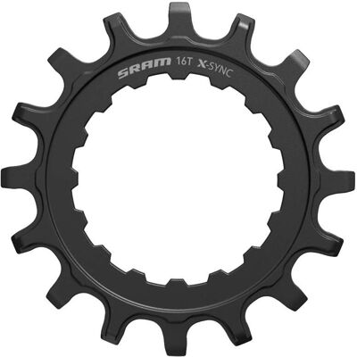 SRAM Preto 16T X-SYNC Pinhão para Bosch E-bike SRAM Preto 16T X-SYNC Pinhão para Bosch E-bike