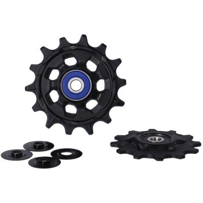 SRAM X-SYNC Ceramic Bearing Pulleys - Black - XX1 - X01 - Rear Derailleur SRAM X-SYNC Ceramic Bearing Pulleys - Black - XX1 - X01 - Rear Derailleur
