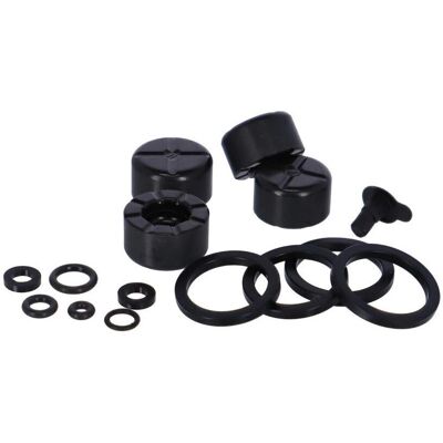 Sram Schwarzes Scheibenbremsen-Kit - 4 Kolben 16/15mm mit Dichtungen & O-Ringen Sram Schwarzes Scheibenbremsen-Kit - 4 Kolben 16/15mm mit Dichtungen & O-Ringen