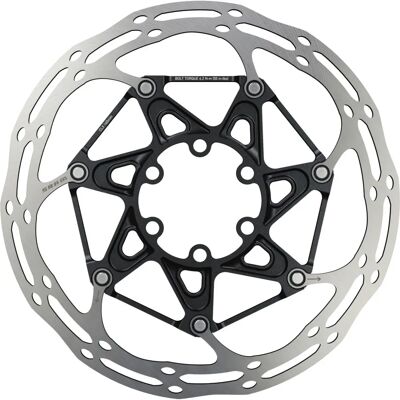 SRAM CenterLine X Ti Rounded Fahrrad Rotor - Schwarz - 6-Bolt SRAM CenterLine X Ti Rounded Fahrrad Rotor - Schwarz - 6-Bolt