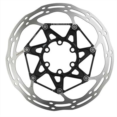 SRAM Centerline 2-delige Schijfremrotor - 180mm Zwart SRAM Centerline 2-delige Schijfremrotor - 180mm Zwart