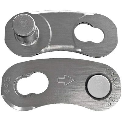 Sram Pwr.Lck Eagle 12S Grey Bike Chain Connector - 12 Speed Sram Pwr.Lck Eagle 12S Grey Bike Chain Connector - 12 Speed