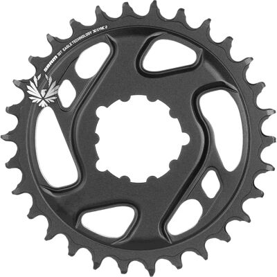 SRAM 34T Zwart X-Sync 2 Kettingblad - 12-speed, Direct Mount SRAM 34T Zwart X-Sync 2 Kettingblad - 12-speed, Direct Mount