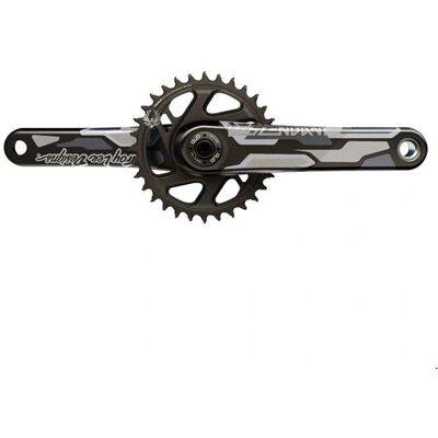 Truvativ Descendant CoLab TLD Eagle Downhill DUB73 12 Versnellingen - Rood - 32T - Mountainbike Truvativ Descendant CoLab TLD Eagle Downhill DUB73 12 Versnellingen - Rood - 32T - Mountainbike