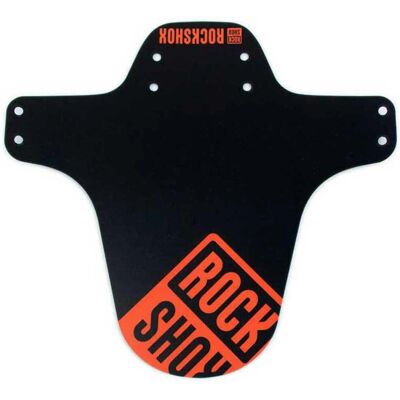 Rockshox Fiets Mudguard - Vuurrood - Bescherming voor Voorvorken Rockshox Fiets Mudguard - Vuurrood - Bescherming voor Voorvorken