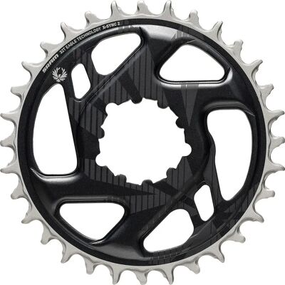 Sram X-Sync 2 Eagle Kettenblatt - 32T, 34T, 30T, Aluminium, Grau - Mountainbike Sram X-Sync 2 Eagle Kettenblatt - 32T, 34T, 30T, Aluminium, Grau - Mountainbike