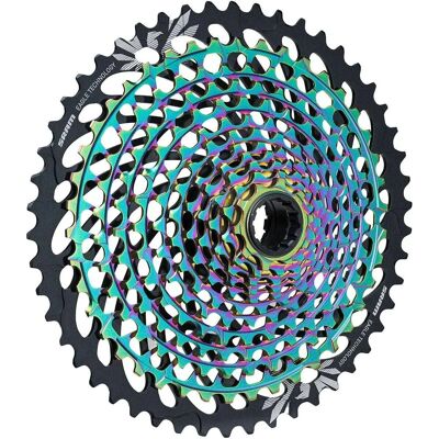 Cassete SRAM XG-1299 Eagle 12 velocidades - Arco-íris Cassete SRAM XG-1299 Eagle 12 velocidades - Arco-íris