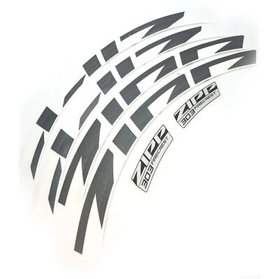 Kit decalcomanie ruota Zipp 303 con freno a disco Kit decalcomanie ruota Zipp 303 con freno a disco
