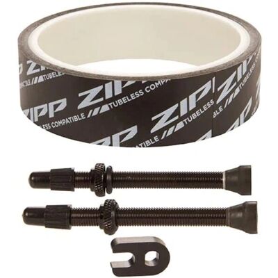 Kit Tubeless Zipp - Nastro 26mm, Valvole 60mm, per 303 & 303S Kit Tubeless Zipp - Nastro 26mm, Valvole 60mm, per 303 & 303S