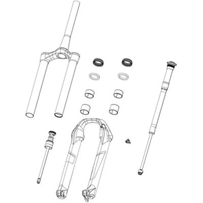 Rockshox Vorkafdichtingset - 38mm Zwart - 20 Stuks Rockshox Vorkafdichtingset - 38mm Zwart - 20 Stuks