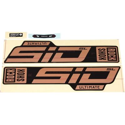 SRAM Rockshox Vorkstickerset Sid SL Ultimate SRAM Rockshox Vorkstickerset Sid SL Ultimate