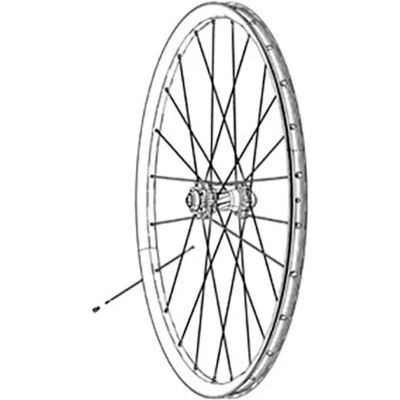 Zipp Tubeless Kit 23mm Rim Tape - Presta Valve 60mm Zipp Tubeless Kit 23mm Rim Tape - Presta Valve 60mm