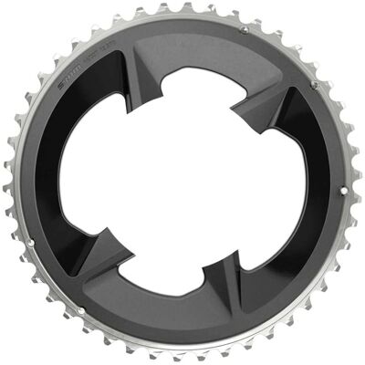 Sram Rival 48T Krankskive - 12-Speeds, Svart, Holdbart Aluminium Sram Rival 48T Krankskive - 12-Speeds, Svart, Holdbart Aluminium