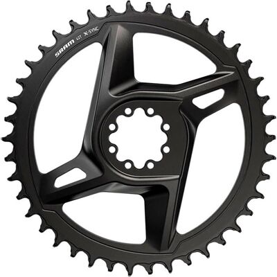 Plateau de chaîne SRAM Rival 46T noir X-Sync - Route/gravel - Publicité Plateau de chaîne SRAM Rival 46T noir X-Sync - Route/gravel - Publicité