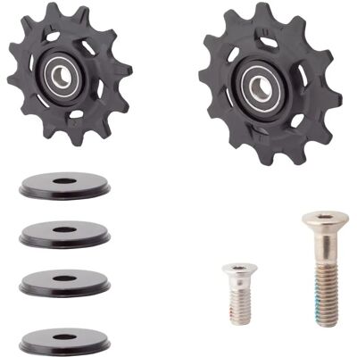SRAM Rival AXS Rear Derailleur Pulley Kit - Steel Bearings SRAM Rival AXS Rear Derailleur Pulley Kit - Steel Bearings
